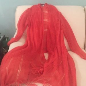 Boho Sweater Shawl